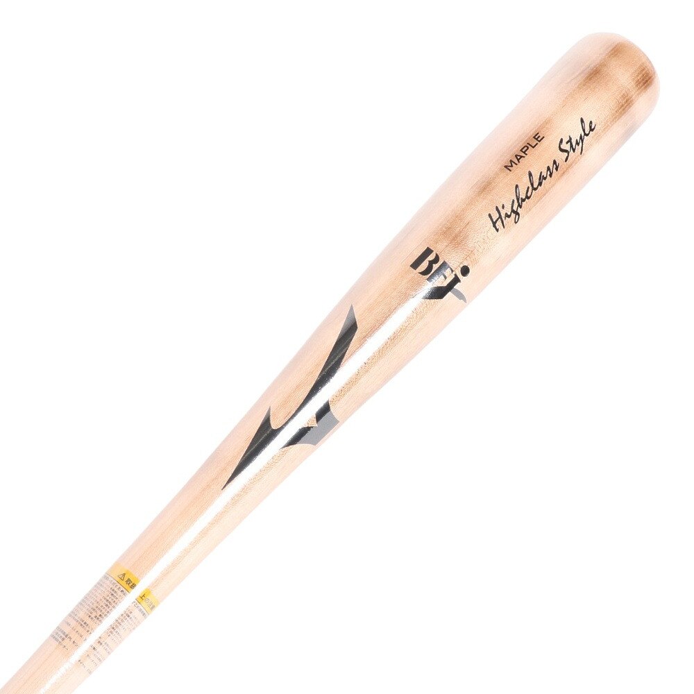 ミズノ（MIZUNO）（メンズ）硬式木製バット BFJ 野球 一般 ハイクラススタイル メイプル 83cm/平均870g 1CJWH20483 KK8