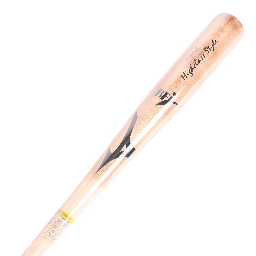 ミズノ（MIZUNO）（メンズ）硬式木製バット BFJ 野球 一般 ハイクラススタイル メイプル 84cm/平均870g 1CJWH20484 TS8