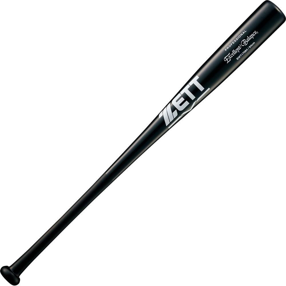 ゼット（ZETT）（メンズ）硬式木製バット エクセレントバランス 84cm/平均910g BWT17084-1900 竹 練習