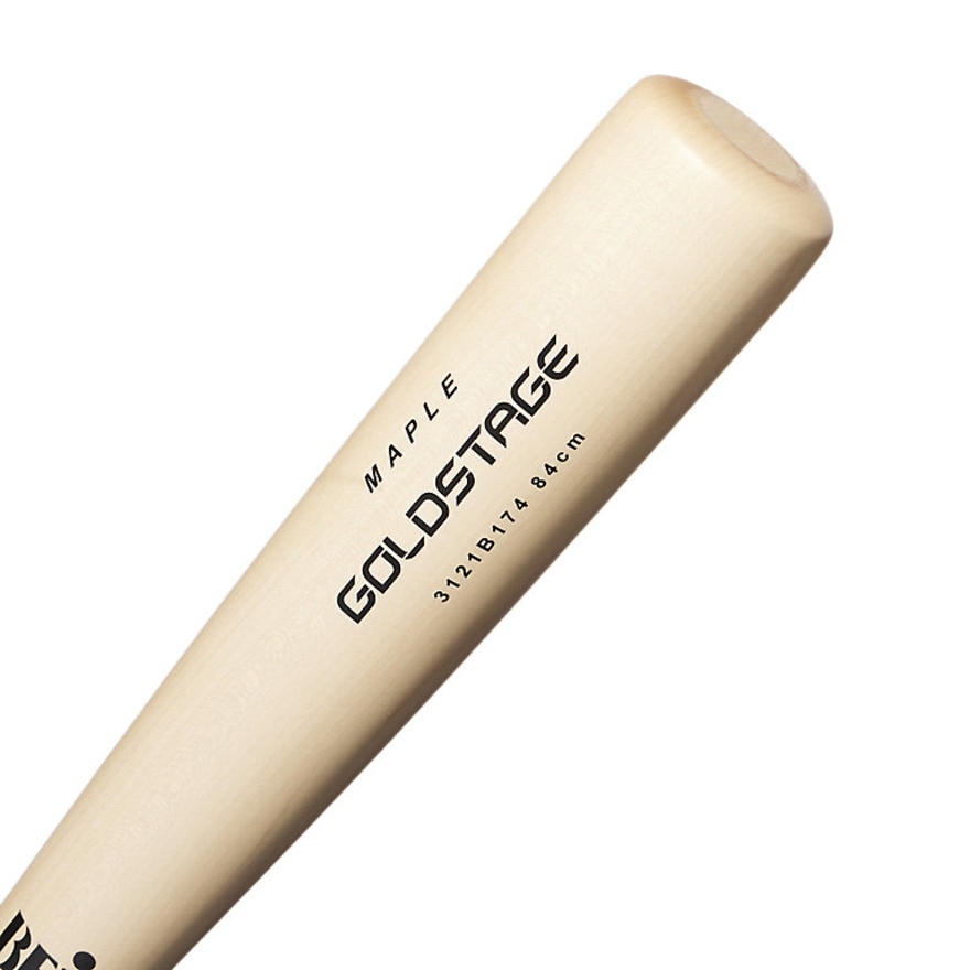 アシックス（ASICS）（メンズ）硬式用バット 野球 一般 GOLDSTAGE 硬式木製バット メイプル900 84cm 900g平均 3121B174.110.S84