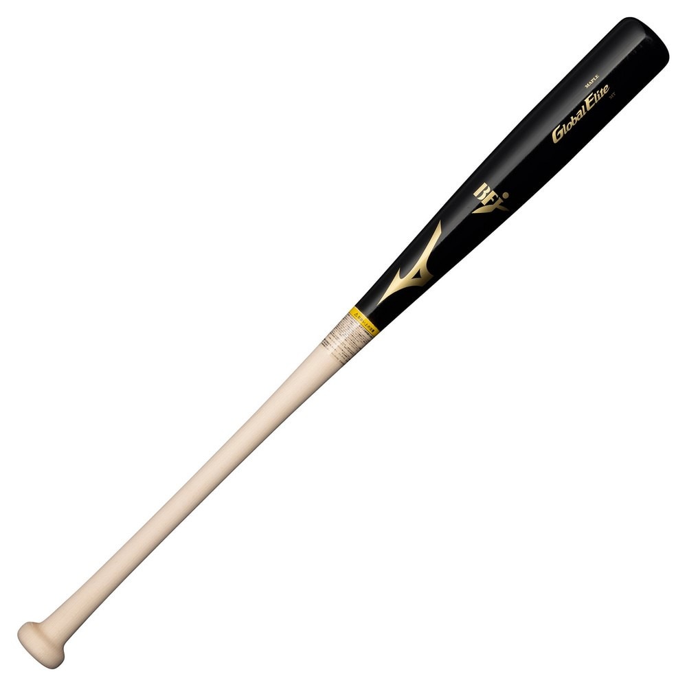 ミズノ（MIZUNO）（メンズ）硬式用木製バット 野球 一般 グローバルエリート メイプル 84cm/平均860g 1CJWH22384 MM55