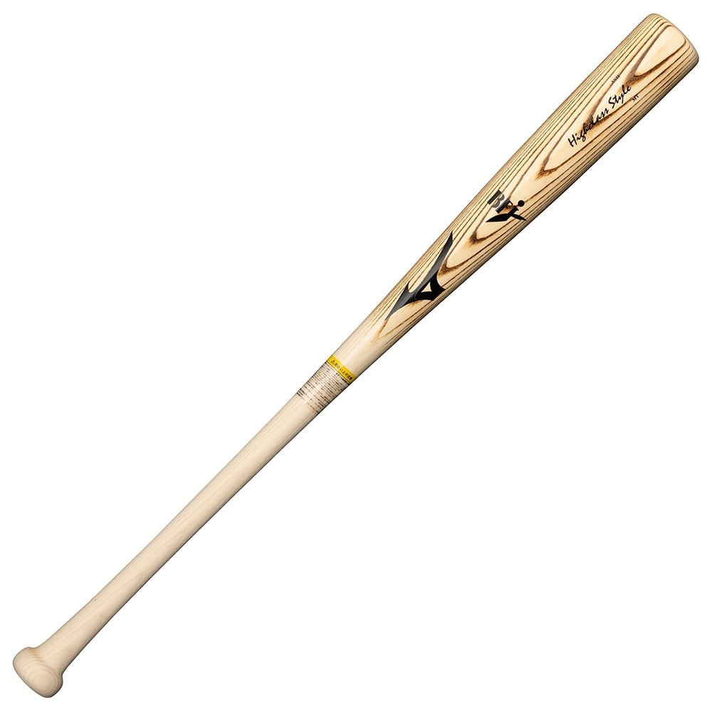 ミズノ（MIZUNO）（メンズ）硬式用木製バット 野球 一般 ハイクラススタイル ホワイトアッシュ 83cm/平均870g 1CJWH22883 IS