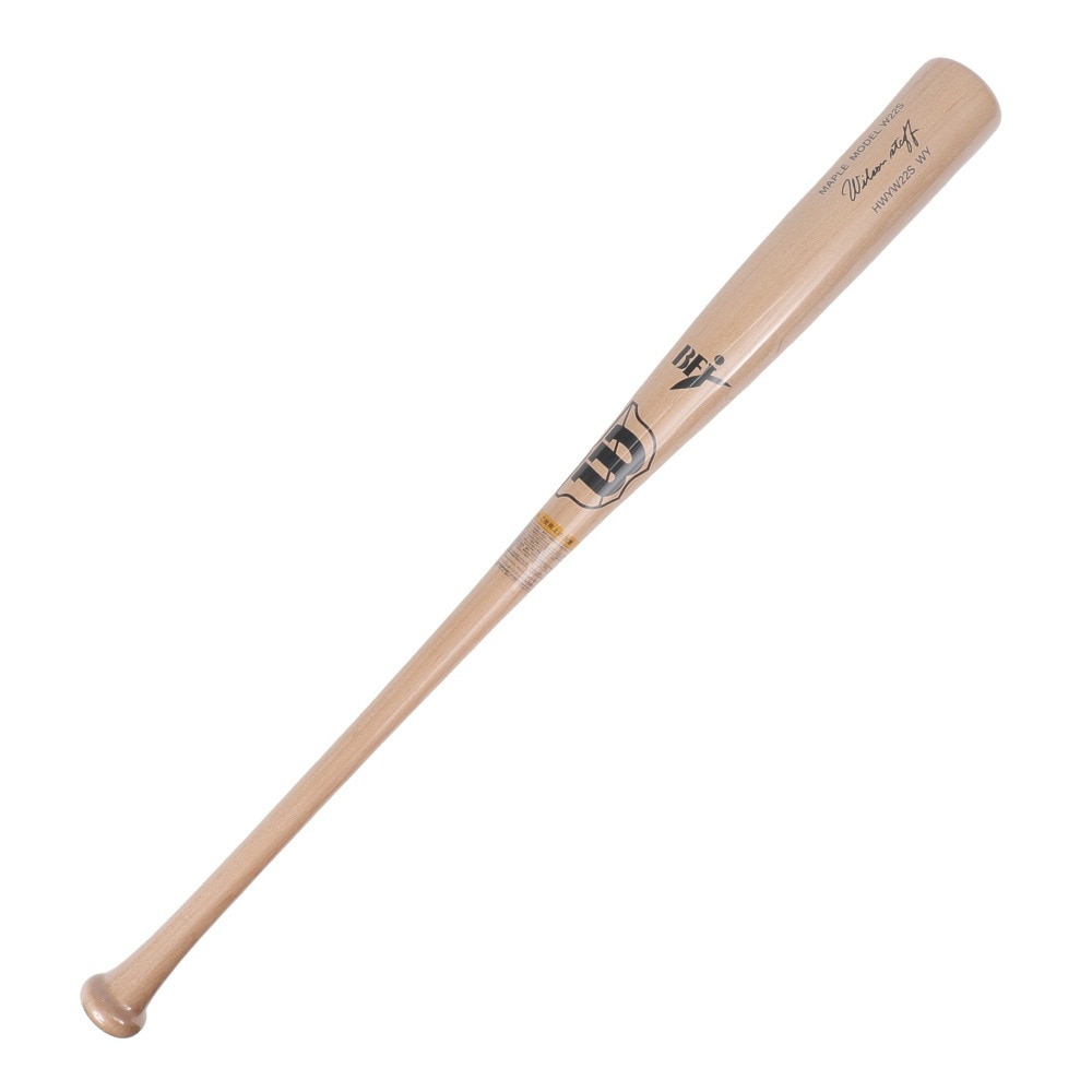ウイルソン（Wilson）（メンズ）硬式用木製バット 野球 一般 ウイルソンスタッフ メープル W22S型 84cm/880g平均 WBW20040108488