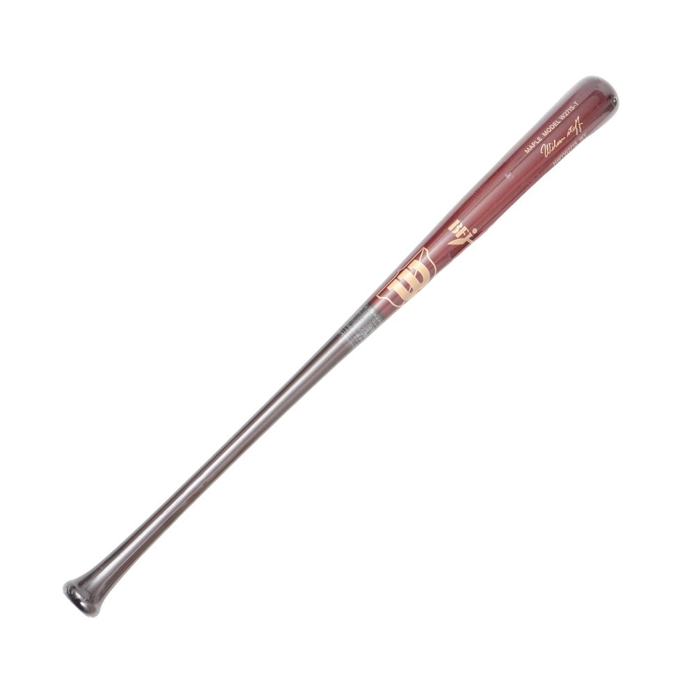 ウイルソン（Wilson）（メンズ）硬式用木製バット 野球 一般 ウイルソンスタッフ メープル W271S-T型 高密度モデル 84cm/880g平均 WBW20070108488