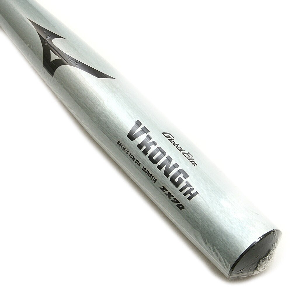ミズノ（MIZUNO）（メンズ）野球 軟式 金属製バット グローバルエリート VコングTH 84cm/平均740g 1CJMR11684 28