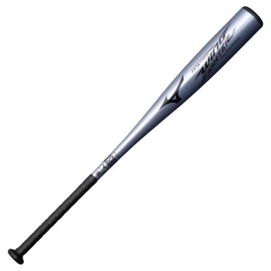 ミズノ（MIZUNO）（メンズ）軟式 金属 バット ウィングファイター 83cm/平均560g 1CJMR15083 03 トップバランス