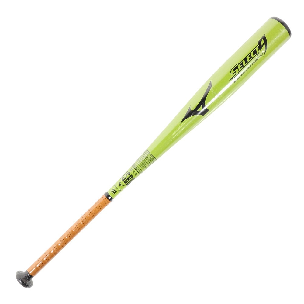 ミズノ（MIZUNO）（メンズ）軟式 金属 バット 野球 セレクトナイン 84cm/平均710g 1CJMR15784 40 トップバランス