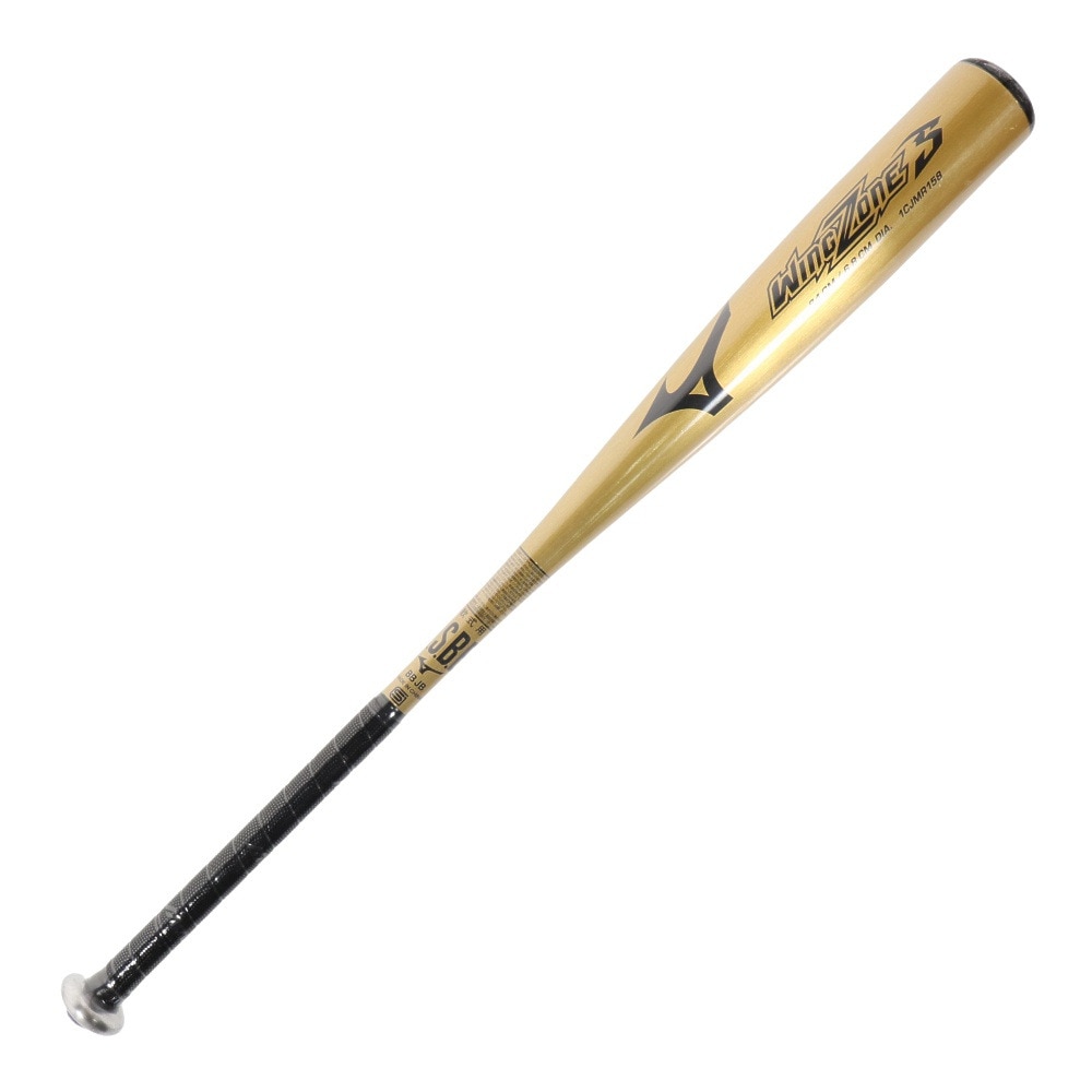 ミズノ（MIZUNO）（メンズ）軟式用バット 一般 金属 ウィングゾーン S 84cm/平均670g 1CJMR15884 50 トップバランス