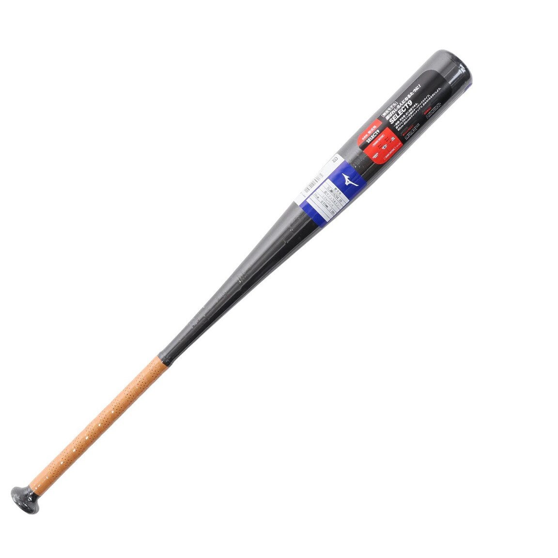 ミズノ（MIZUNO）（メンズ）軟式用バット 野球 一般 セレクトナイン 金属製 84cm/平均690g 1CJMR16284 09