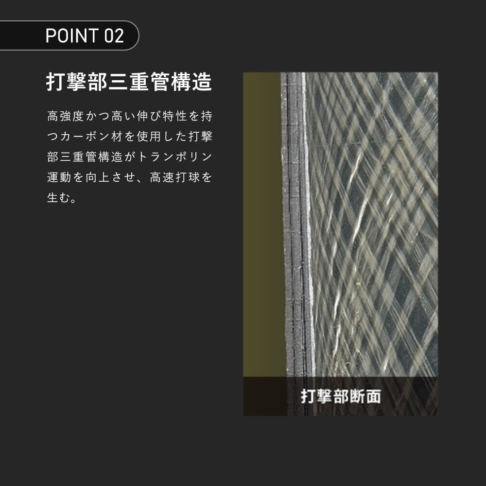 ゼット（ZETT）（メンズ）軟式用バット 野球 一般 ブラックキャノンAパワー 84cm/720g平均 BCT35384-1900