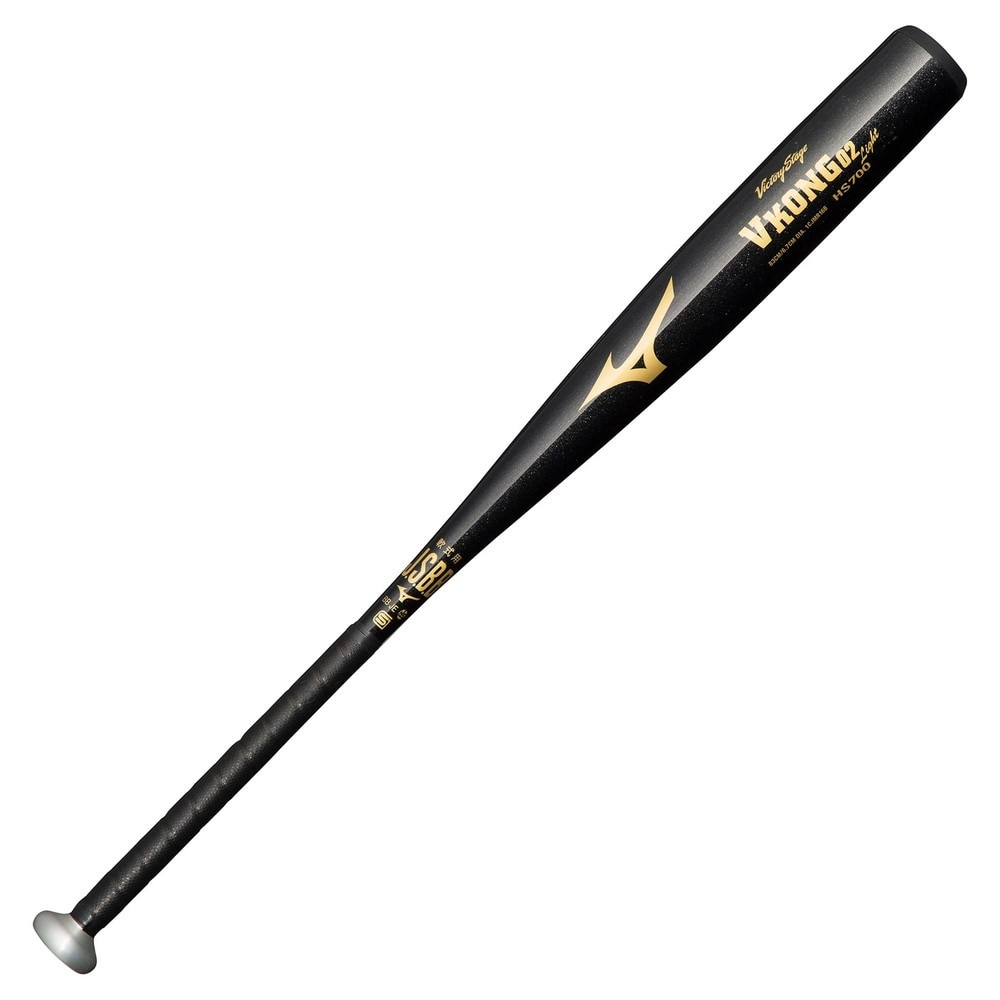 ミズノ（MIZUNO）（メンズ）軟式用金属製バット 野球 一般 ビクトリーステージ Vコング02ライト 83cm/700g以上 1CJMR16883 0950