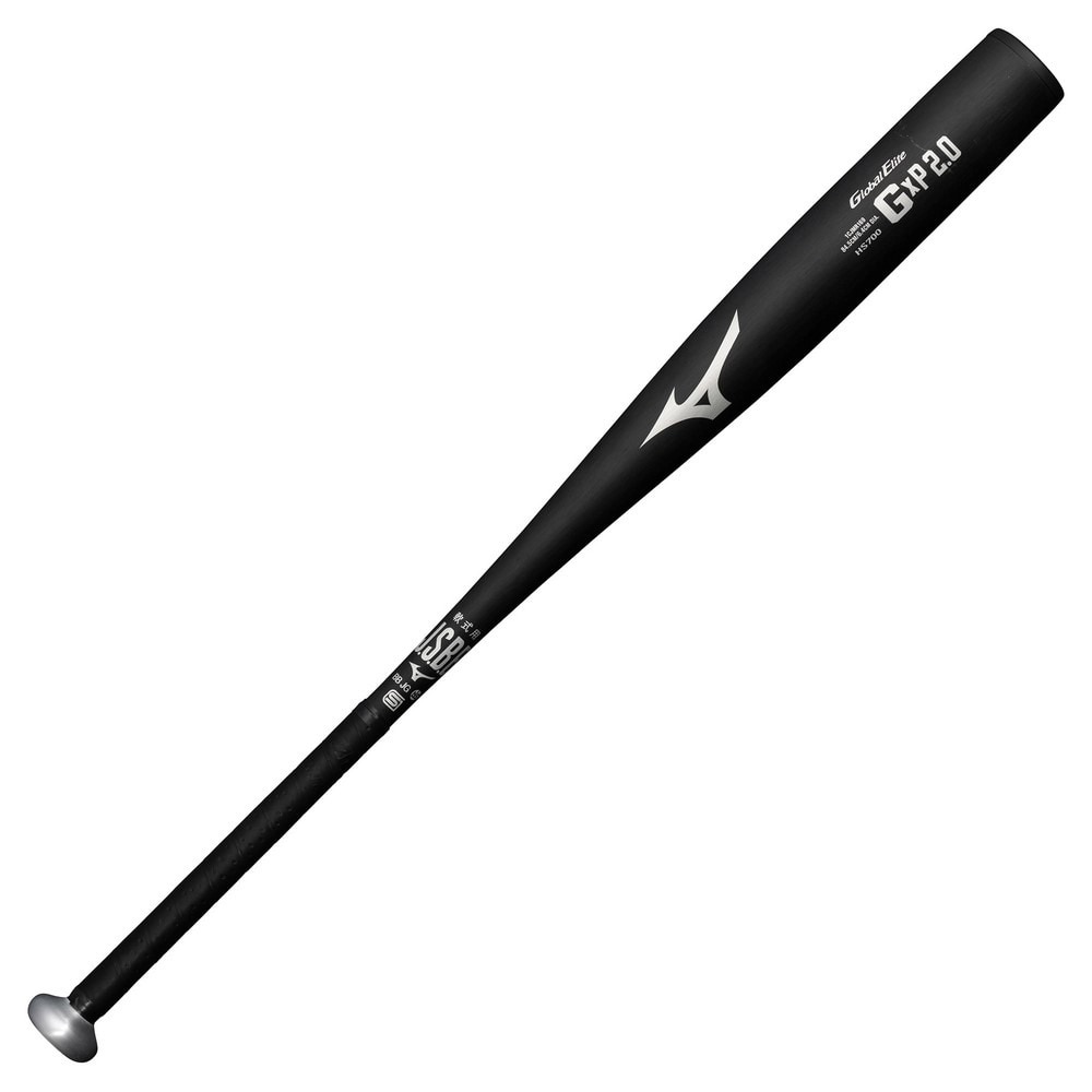 ミズノ（MIZUNO）（キッズ）軟式用金属製バット 野球 一般 グローバルエリートGxP2.0 84cm/平均750g以上 1CJMR16984 09