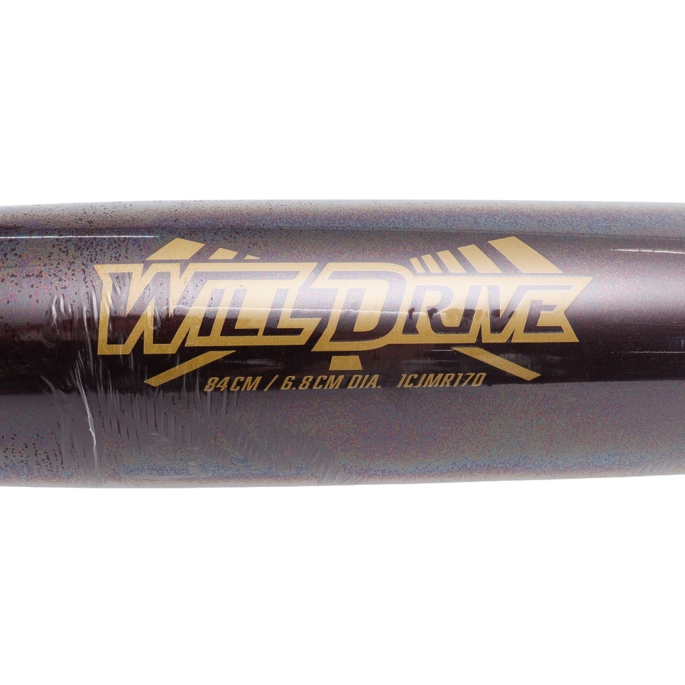 ミズノ（MIZUNO）（メンズ）軟式用金属製バット 野球 一般 ウィルドライブ レッド 84cm/平均700g 1CJMR17084 62