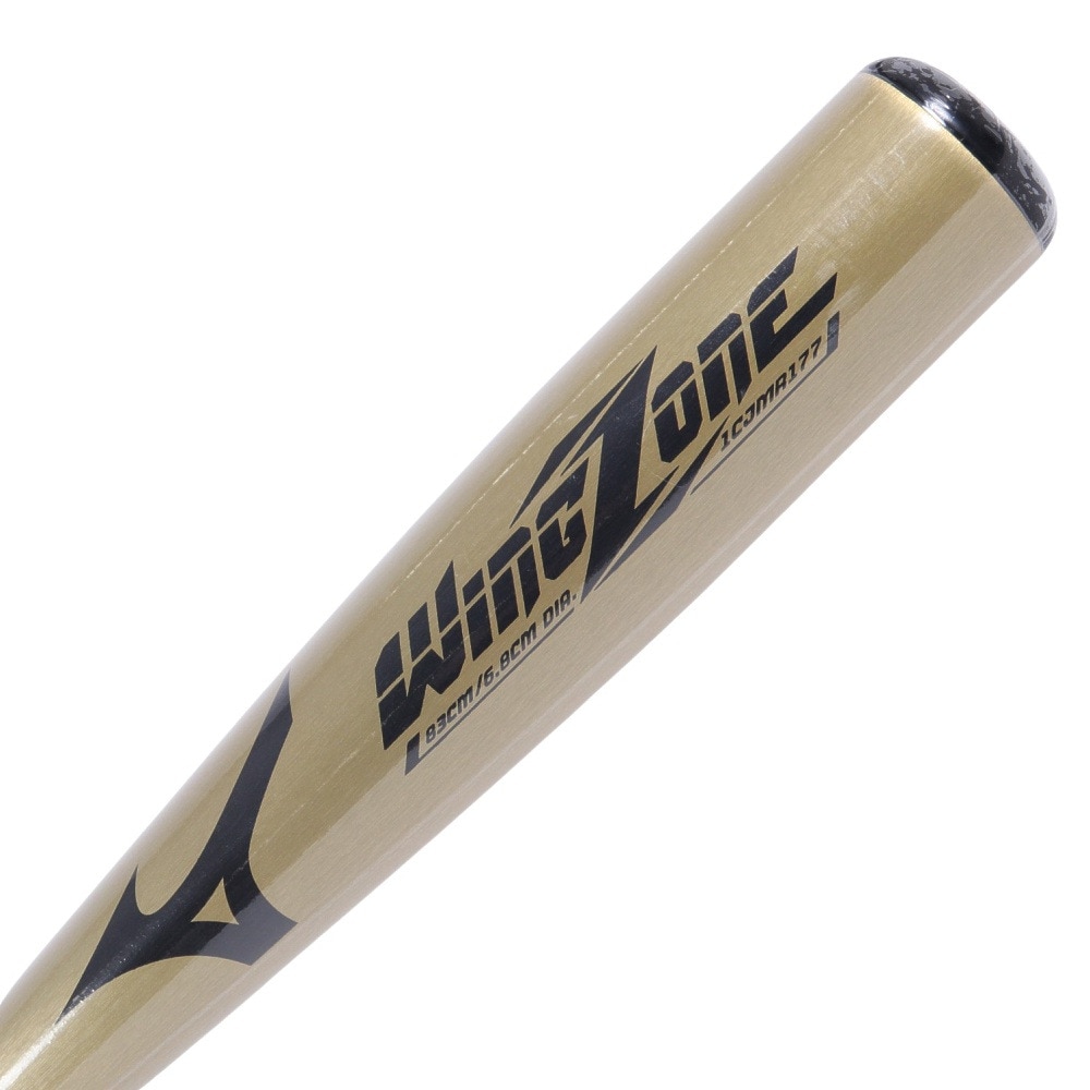 ミズノ（MIZUNO）（メンズ）軟式用バット 野球 一般 ウィングゾーン 83cm/平均660g 1CJMR17783 50