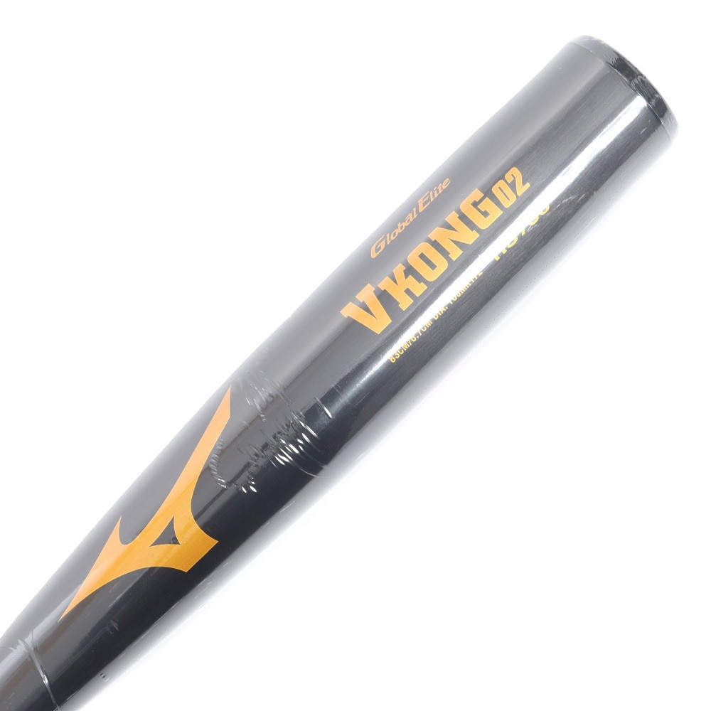 ミズノ（MIZUNO）（メンズ）軟式用バット 野球 一般 グローバルエリート Vコング02 83cm/740g平均 1CJMR17283 09