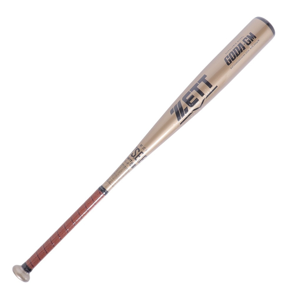 ゼット（ZETT）（メンズ）軟式用金属製バット 野球 一般 GODA-GM 83cm/660g平均 BAT34483-8237