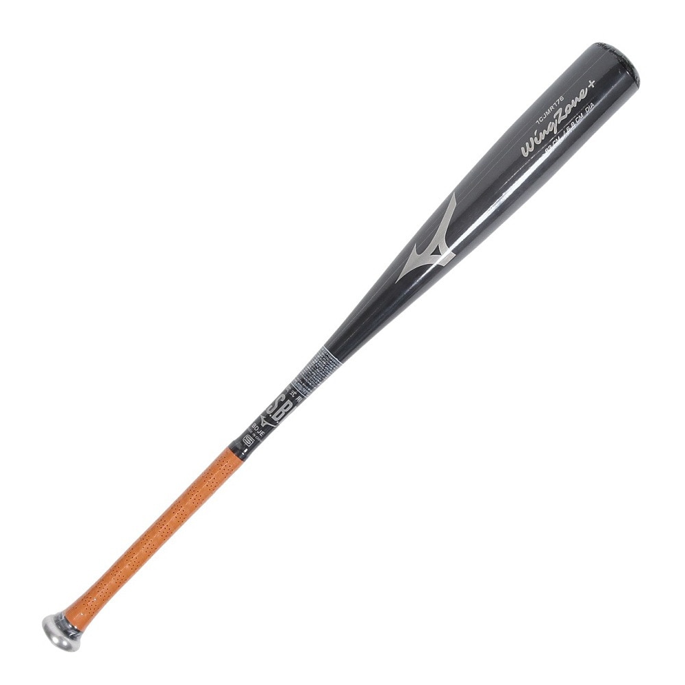 ミズノ（MIZUNO）（メンズ）軟式用金属製バット 野球 一般 ウィングゾーンプラス 83cm/平均670g 1CJMR17683 09
