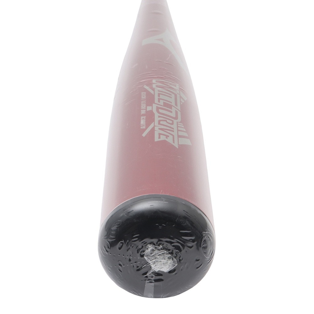 ミズノ（MIZUNO）（メンズ）軟式用金属バット 野球 一般 ウィルドライブ レッド ミドル 83cm/平均680g 1CJMR17983 62