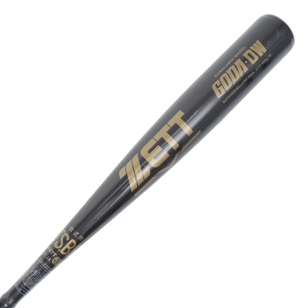 ゼット（ZETT）（メンズ）軟式用バット 野球 一般 GODA-DW 83cm/平均660g BAT34583-1900