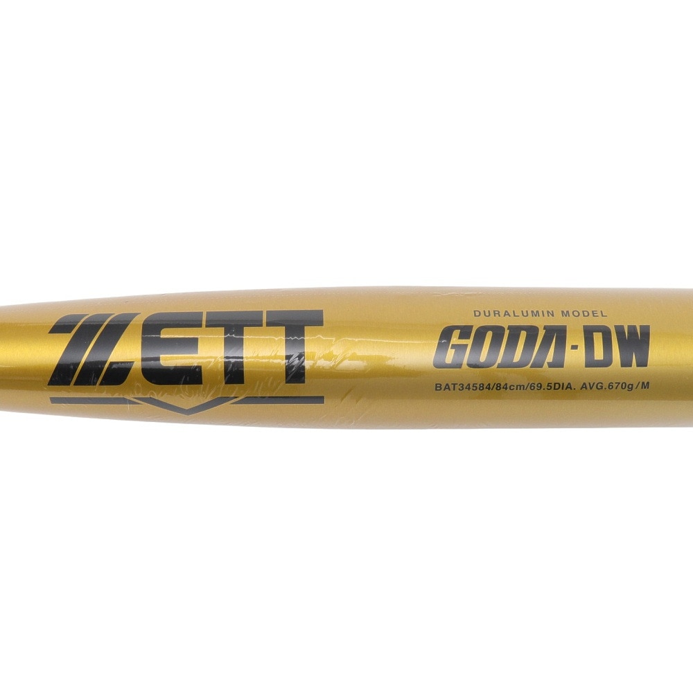 ゼット（ZETT）（メンズ）軟式用バット 野球 一般 GODA-DW 84cm/平均670g ゴーダ BAT34584-5301