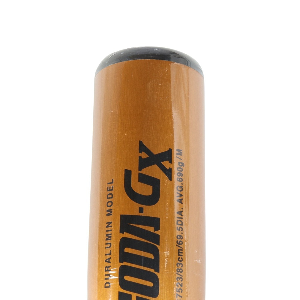 ゼット（ZETT）（メンズ）軟式用バット 野球 一般 GODA-GX 83cm/690g平均 BAT37523-8200