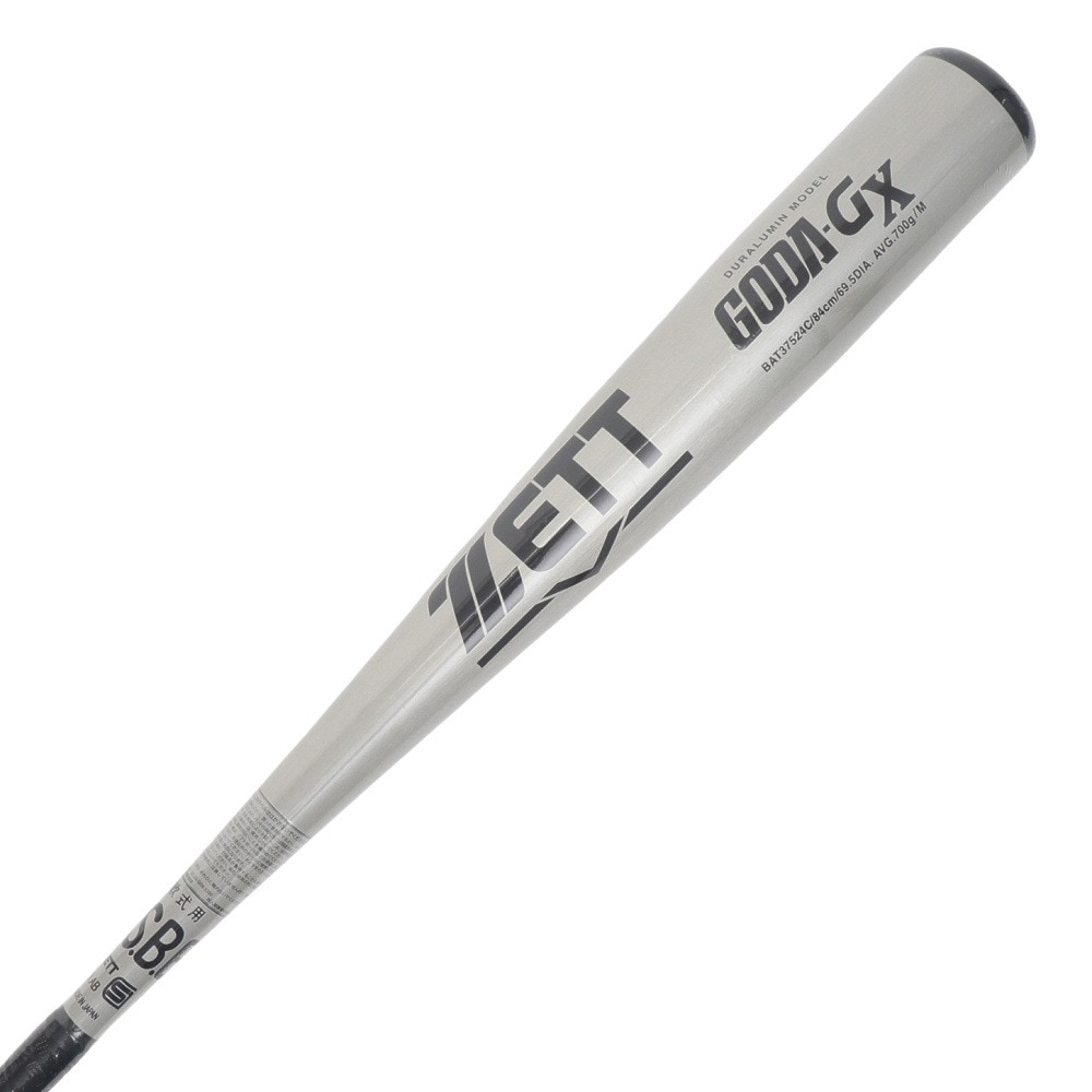 ゼット（ZETT）（メンズ）軟式用バット 野球 一般 GODA-GX 84cm/平均700g BAT37524C-1300