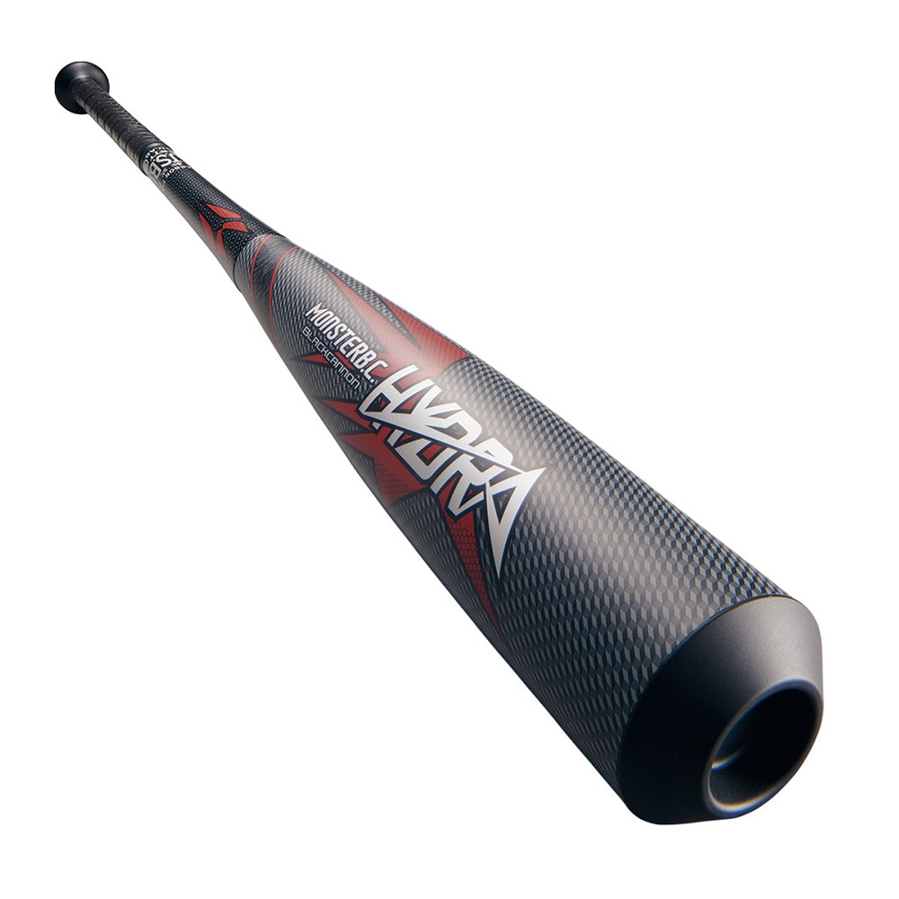 ゼット（ZETT）（メンズ）軟式用FRP製バット 野球 モンスターブラックキャノンHYDRA 84cm/750g平均 BCT31584-1900