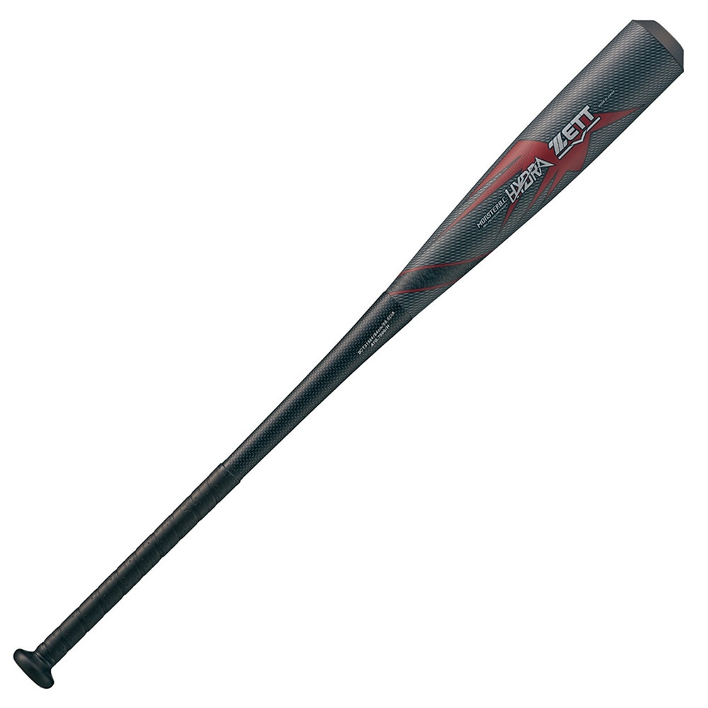 ゼット（ZETT）（メンズ）軟式用FRP製バット 野球 モンスターブラックキャノンHYDRA 85cm/760g平均 BCT31585-1900