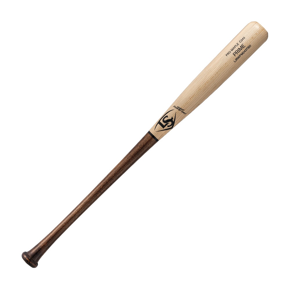 ルイスビルスラッガー（LOUISVILLE SLUGGER）（メンズ）軟式用バット 野球 一般 木製プライム C243型 84cm/780g平均 WBL291701033