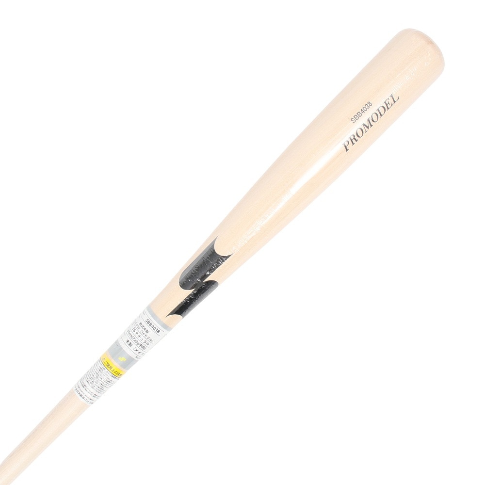 エスエスケイ（SSK）（メンズ）【新商品】 軟式用バット 野球 一般 木製プロモデル 84cm/平均720g SBB4038-T6-84