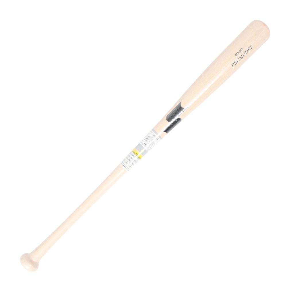 エスエスケイ（SSK）（メンズ）【新商品】 軟式用バット 野球 一般 木製プロモデル 84cm/平均720g SBB4038-T6-84
