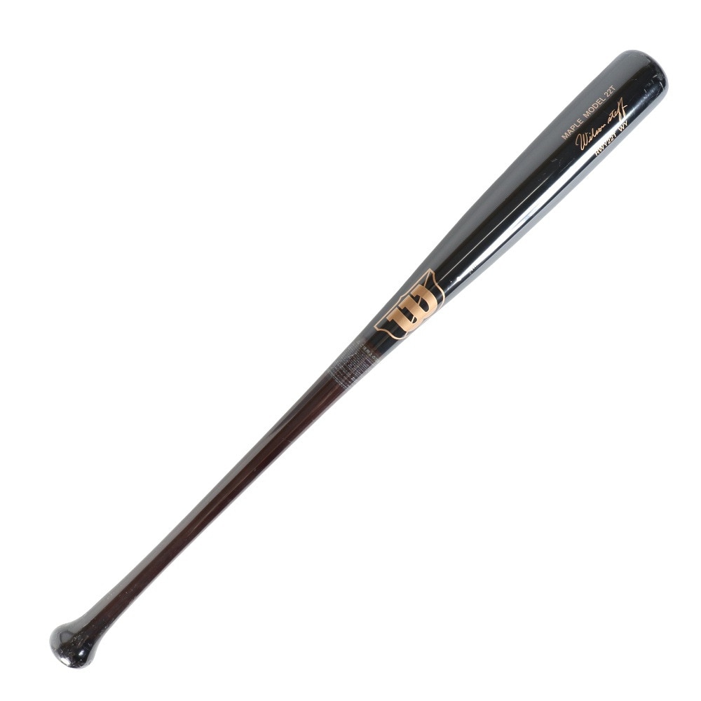 ウイルソン（Wilson）（メンズ）【新商品】 軟式用バット 野球 一般 ウィルソンスタッフ メープル 22T型 84cm/平均780g WBW20170108478