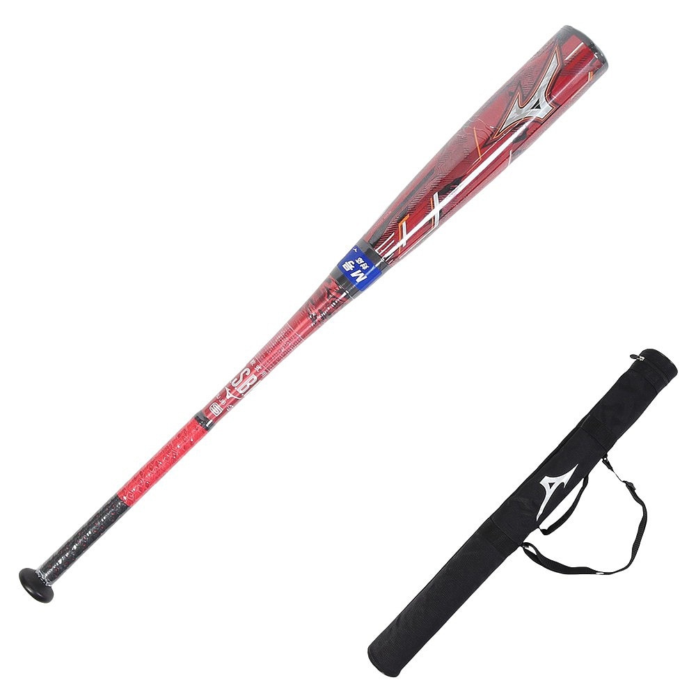 ＜スーパースポーツ ゼビオ＞ 野球 軟式 バット マグナインパクト 84cm/平均750g 1CJFR10484 62 ケース付画像