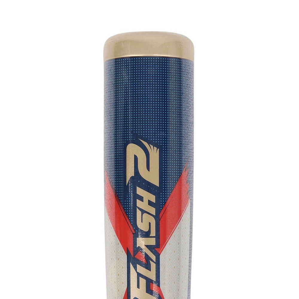 アシックス（ASICS）（メンズ）軟式用バット ミドルバランス 野球 一般 R.C.DUAL FLASH 2 MID 84cm/平均700g 3123A613.419.S84