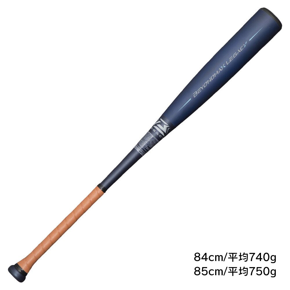 ミズノ（MIZUNO）（メンズ）軟式用バット 野球 ビヨンドマックスレガシーフレア ミドル 84cm/平均740g 1CJBR16884 1421