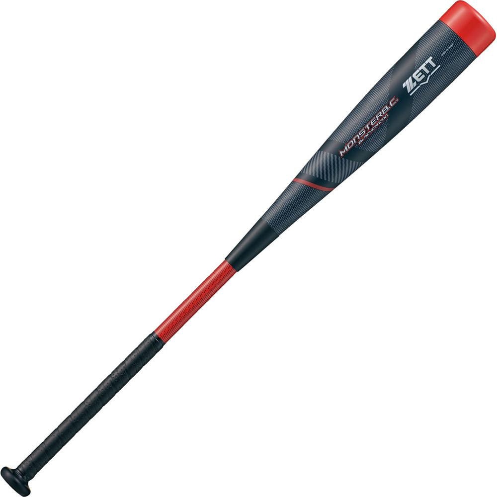 ゼット（ZETT）（メンズ）軟式用バット 野球 一般 モンスター ブラック 