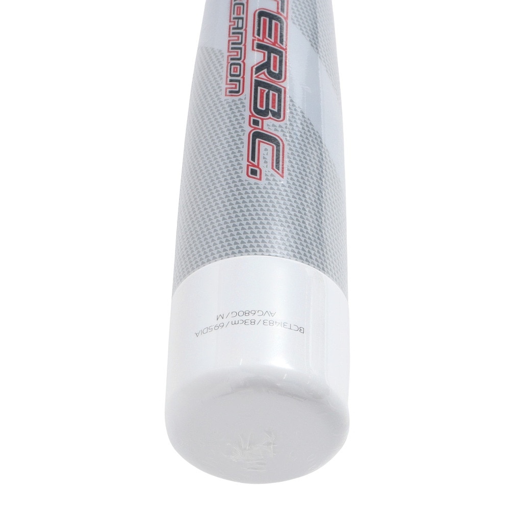 ゼット（ZETT）（メンズ）軟式用バット 野球 一般 モンスターブラックキャノン 軽量タイプ 83cm/680g BCT31483-1100