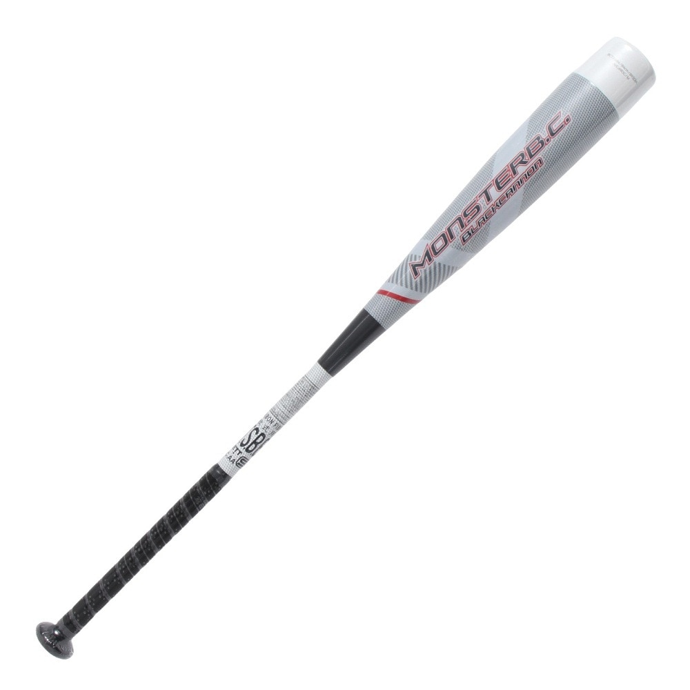 ゼット（ZETT）（メンズ）軟式用バット 野球 一般 モンスターブラックキャノン 軽量タイプ 84cm/690g BCT31484-1100
