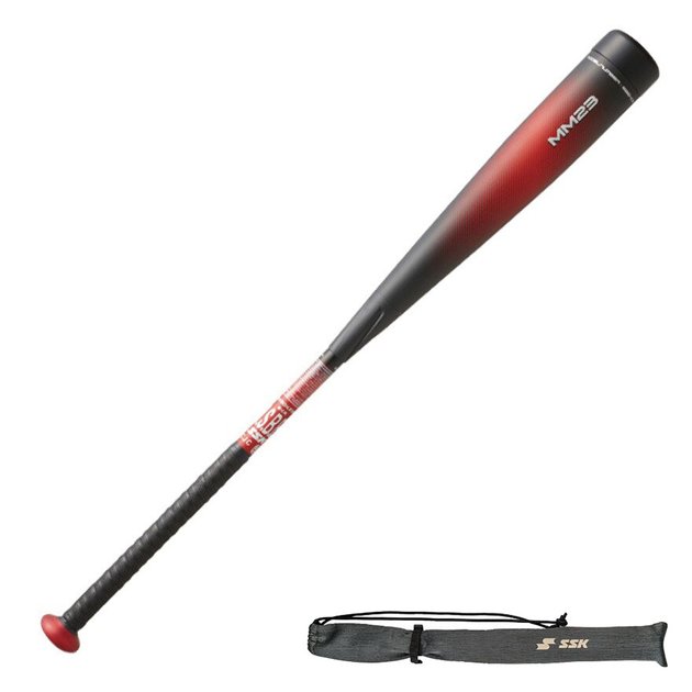 エスエスケイ（SSK）（メンズ）軟式用バット 野球 一般 MM23 83cm/平均 