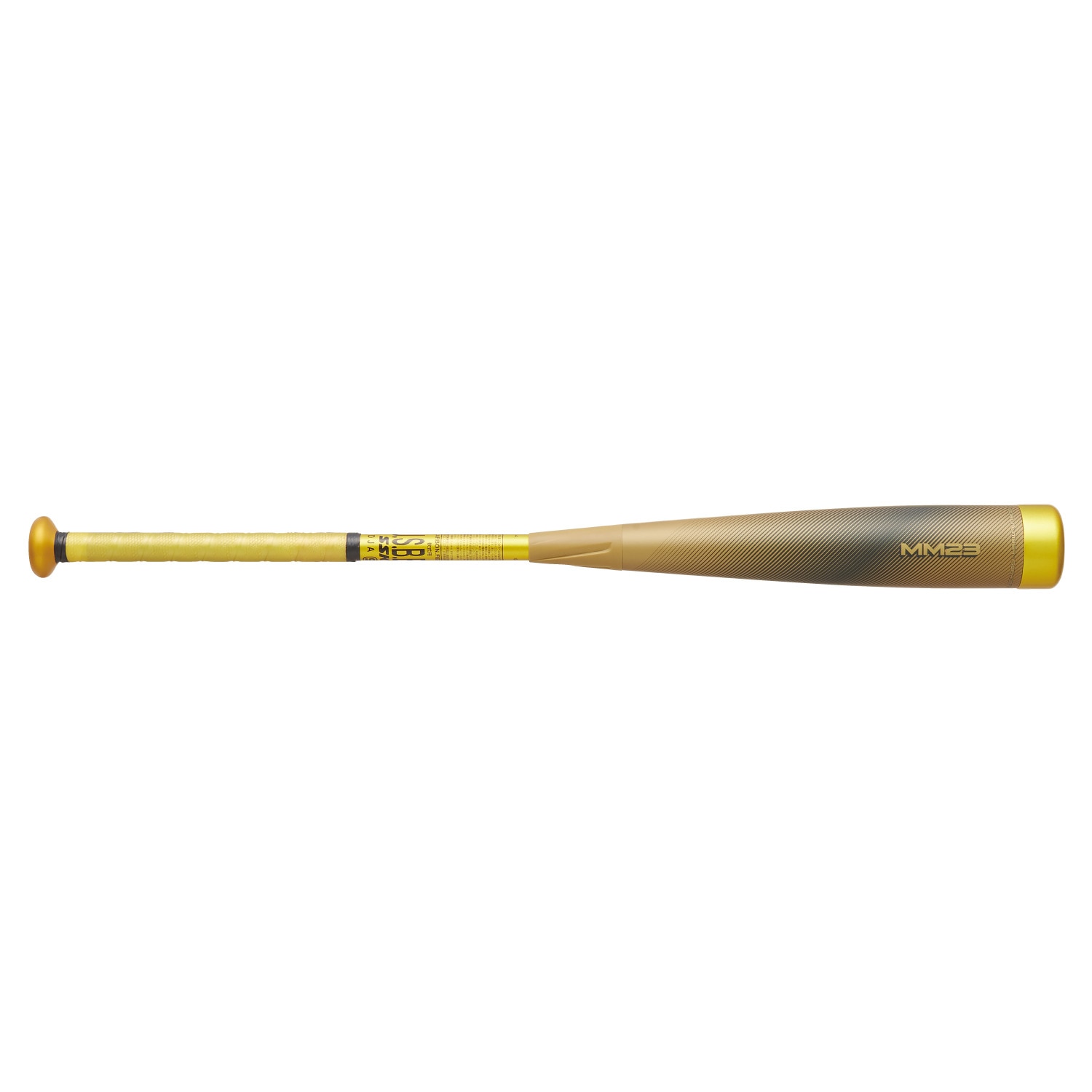 エスエスケイ（SSK）（メンズ、レディース）軟式用バット 野球 一般 GLD MM23 83cm/710g SBB4037GLD-83