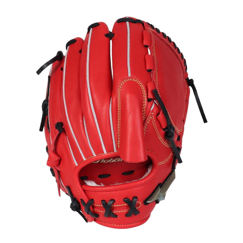 ミズノ（MIZUNO）（キッズ）少年軟式用グラブ 投手用 グローバルエリートR ブランドアンバサダーセレクション 宮城大弥モデル 1AJGY31101 7009