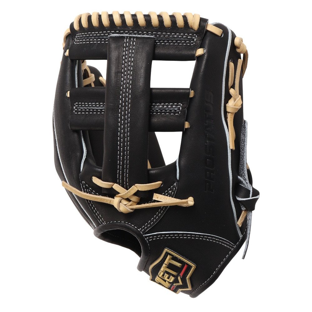 ゼット（ZETT）（キッズ）少年軟式用グラブ 内野手用 野球グローブ プロステイタス 吉川モデル BJGB70216-1932