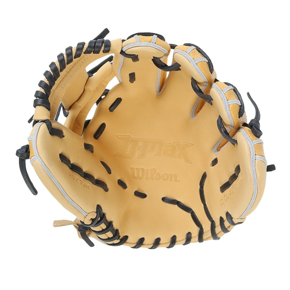 ウイルソン（Wilson）（キッズ）少年軟式用グラブ 内野手用 野球グローブ ジュニア D-MAX デュアル 7J WBW101828