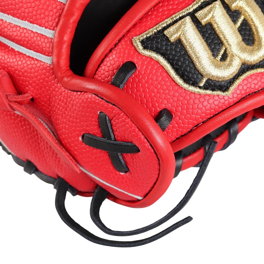 ウイルソン（Wilson）（キッズ）少年軟式用グラブ 内野手用 野球グローブ D-MAX DUAL Jr. 6J WBW102493