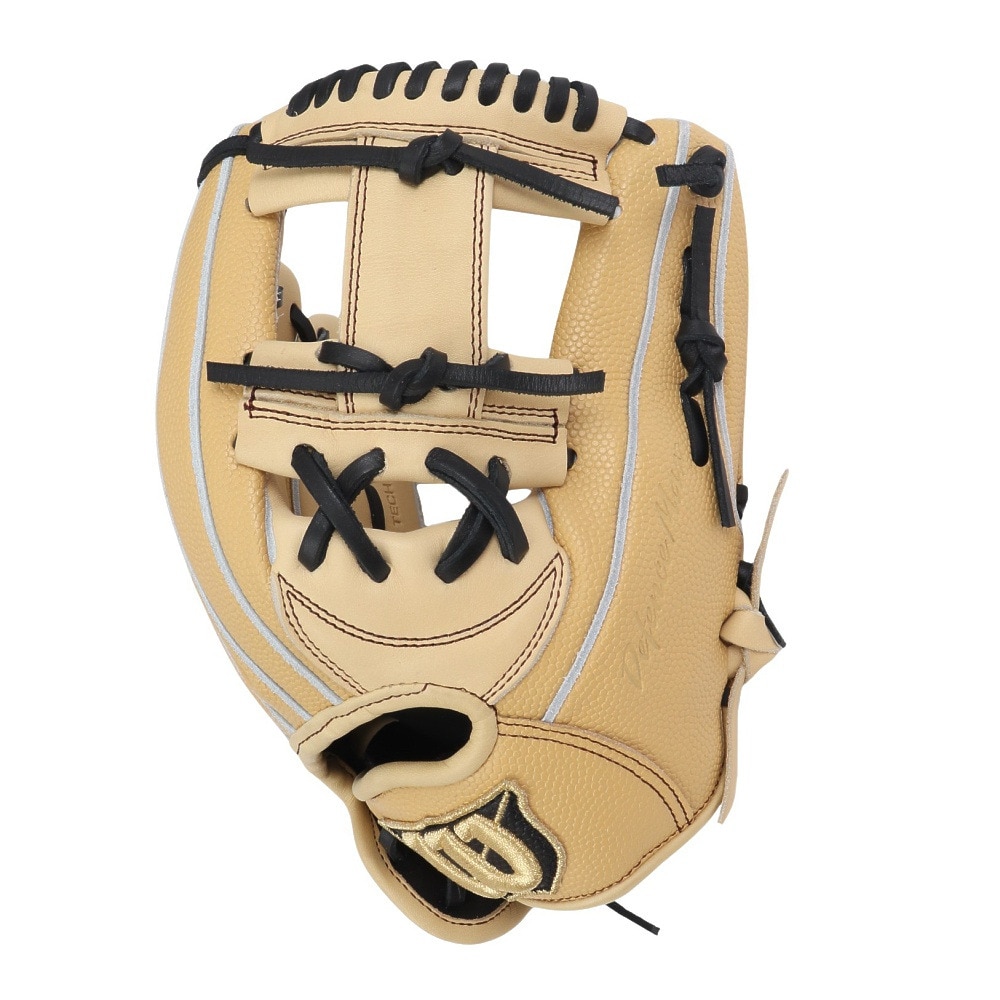 ウイルソン（Wilson）（キッズ）少年軟式用グラブ 内野手用 D-MAX DUAL 7J型 WBW103114