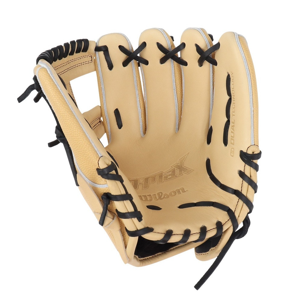 ウイルソン（Wilson）（キッズ）少年軟式用グラブ 内野手用 D-MAX DUAL 7J型 WBW103114