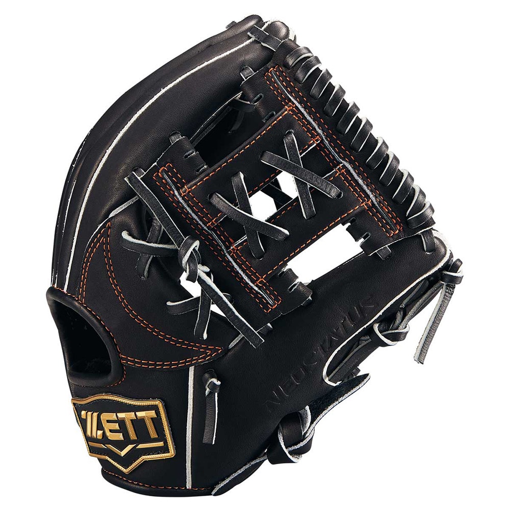 ゼット（ZETT）（キッズ）少年軟式用グラブ 二塁手・遊撃手用 野球グローブ ネオステイタス ジュニア Mサイズ BJGB70500N-1900