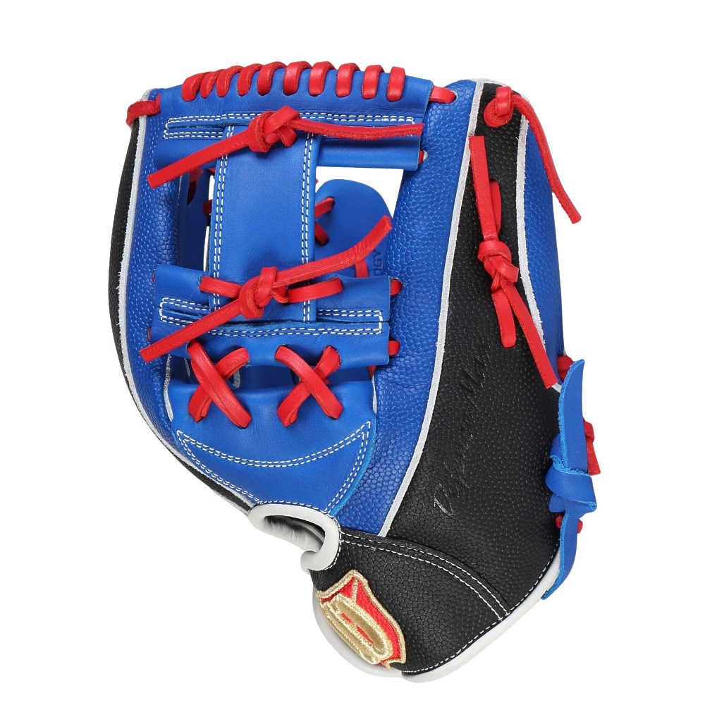 ウイルソン（Wilson）（キッズ）少年軟式用グラブ 内野手用 野球グローブ ジュニア用 D-MAX DUAL Jr. 7J型 WBW103892