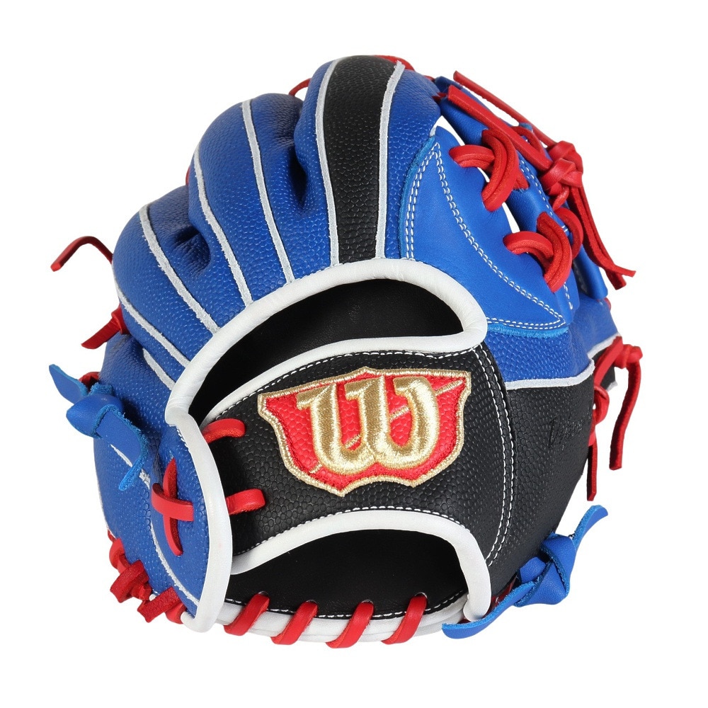 ウイルソン（Wilson）（キッズ）少年軟式用グラブ 内野手用 野球グローブ ジュニア用 D-MAX DUAL Jr. 7J型 WBW103892