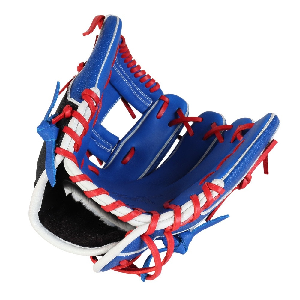 ウイルソン（Wilson）（キッズ）少年軟式用グラブ 内野手用 野球グローブ ジュニア用 D-MAX DUAL Jr. 7J型 WBW103892